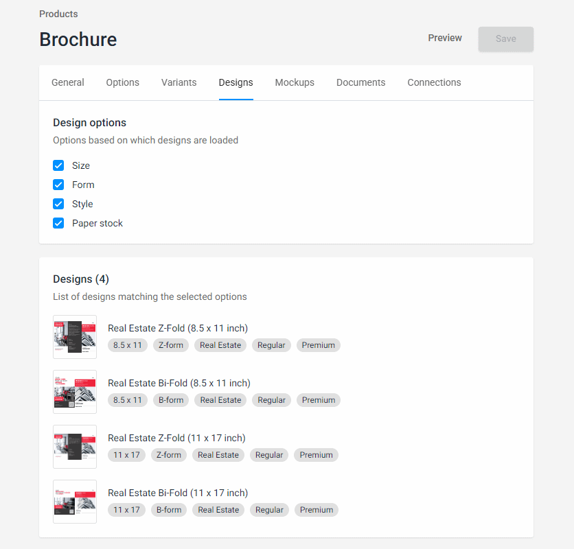 Checking design connection in a product.