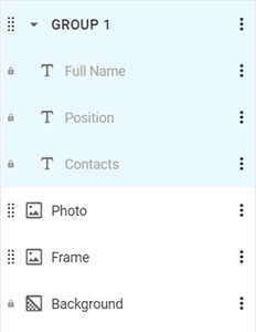FlattenGroups is false.