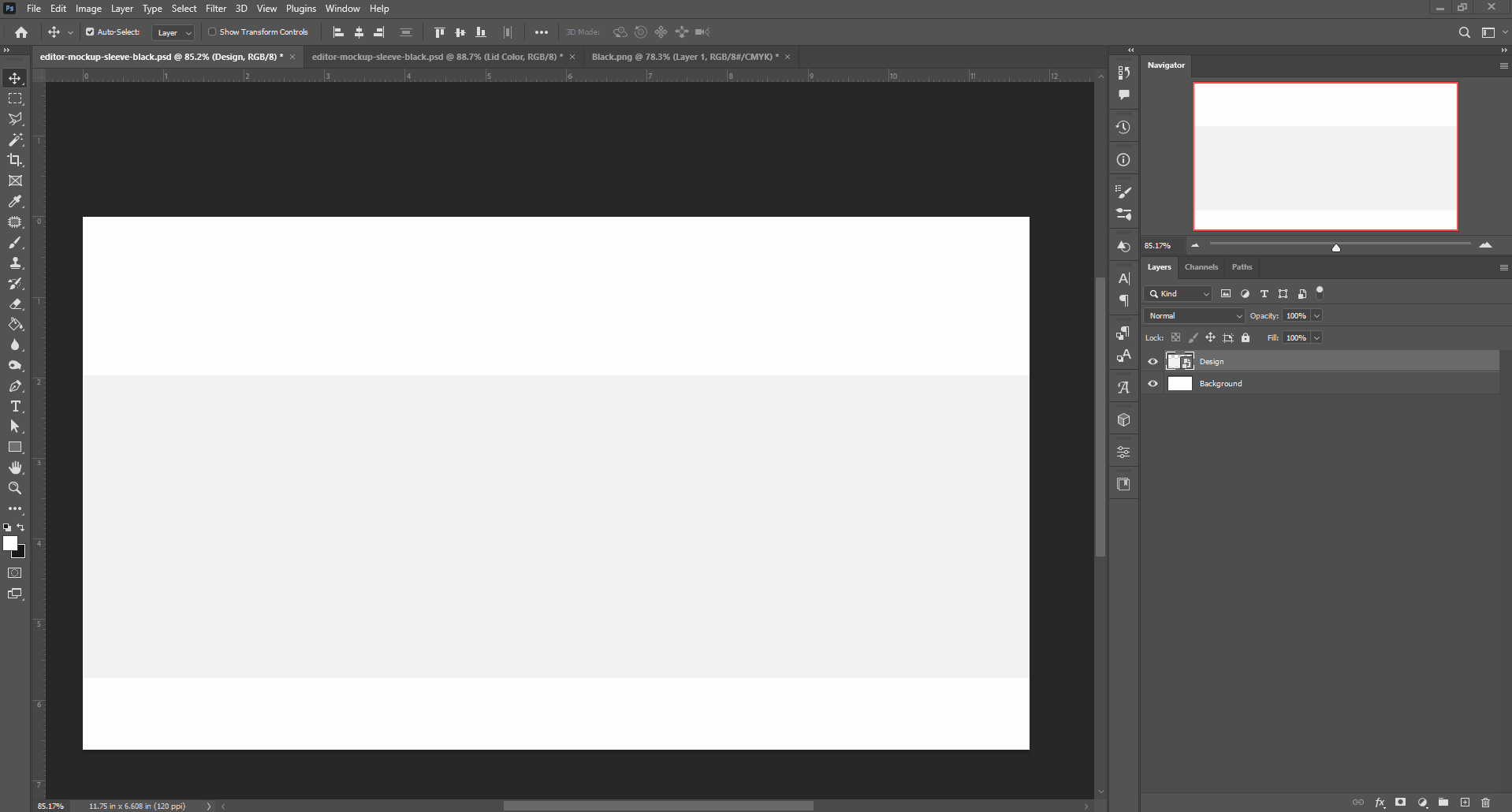 The substrate layer in the sleeve product.