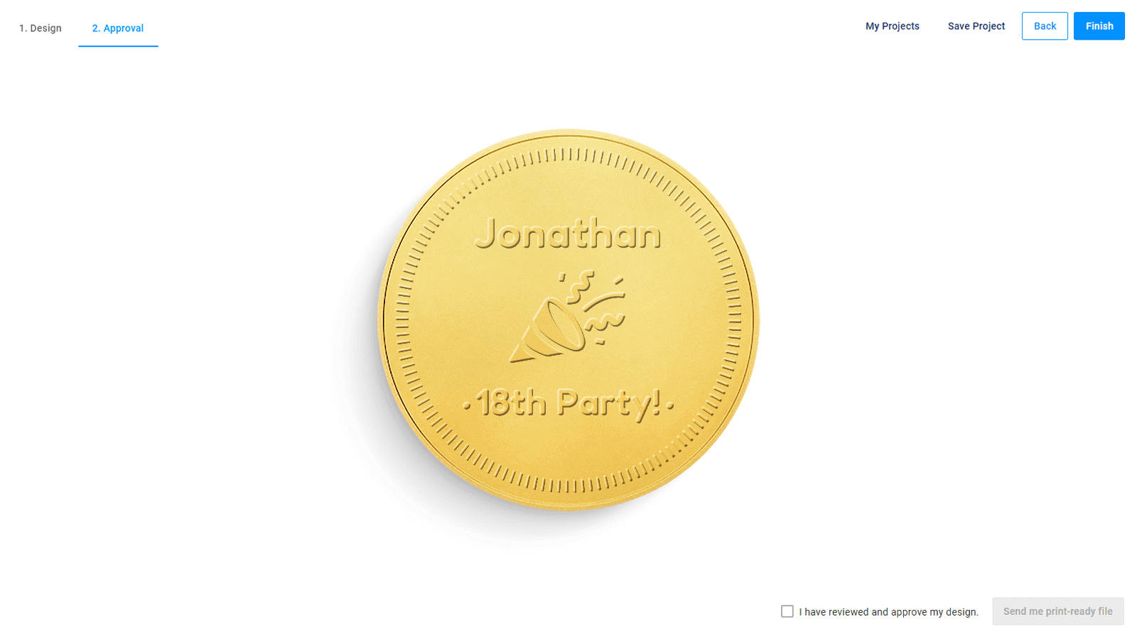 Engraving graphics on a surface.