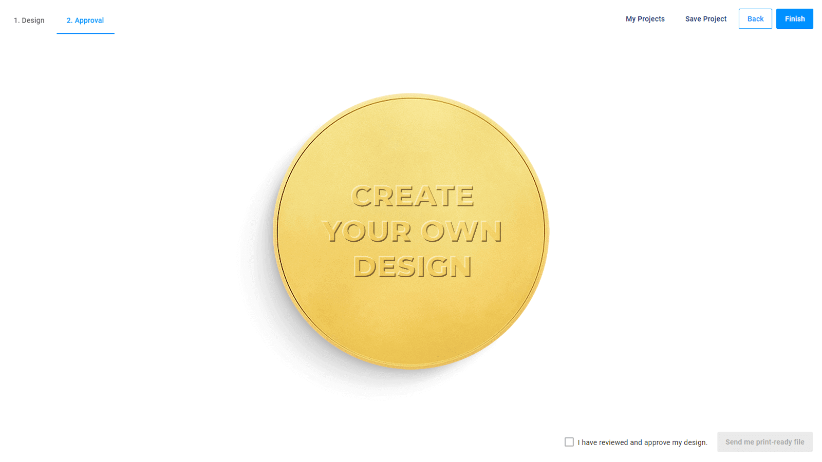 Engraving text on a surface.