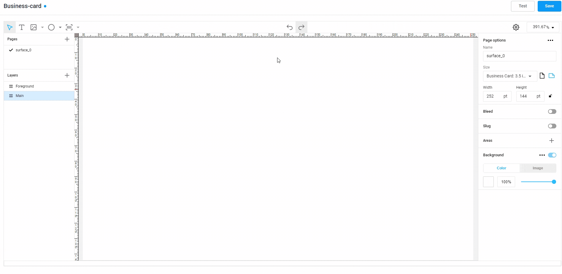 Right round stub image.