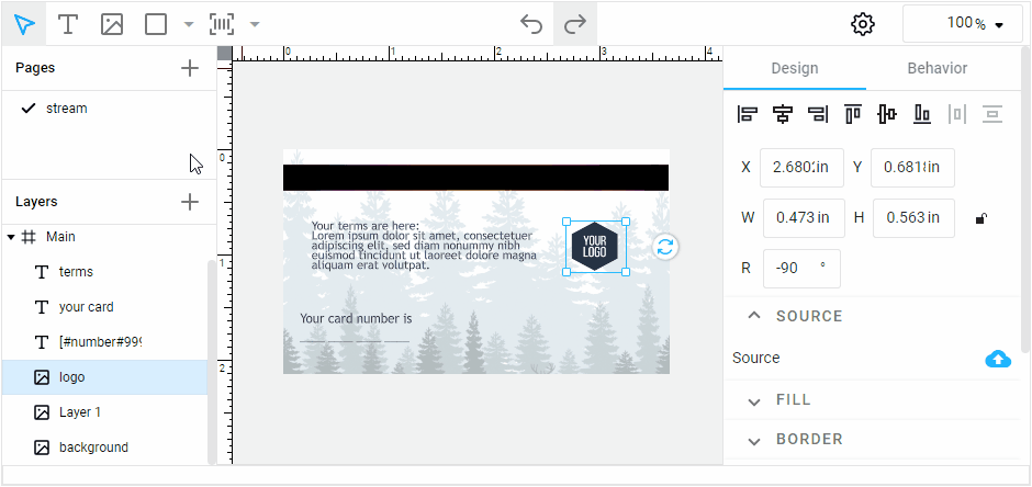 Changing region size.
